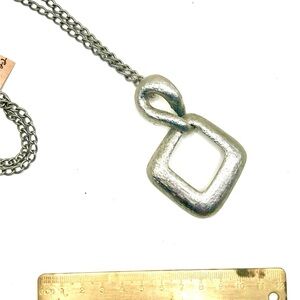Rare vintage Lisner signed pendant necklace
